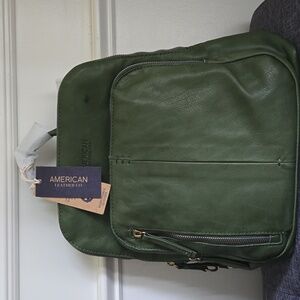 American Leather Company Backpack purse